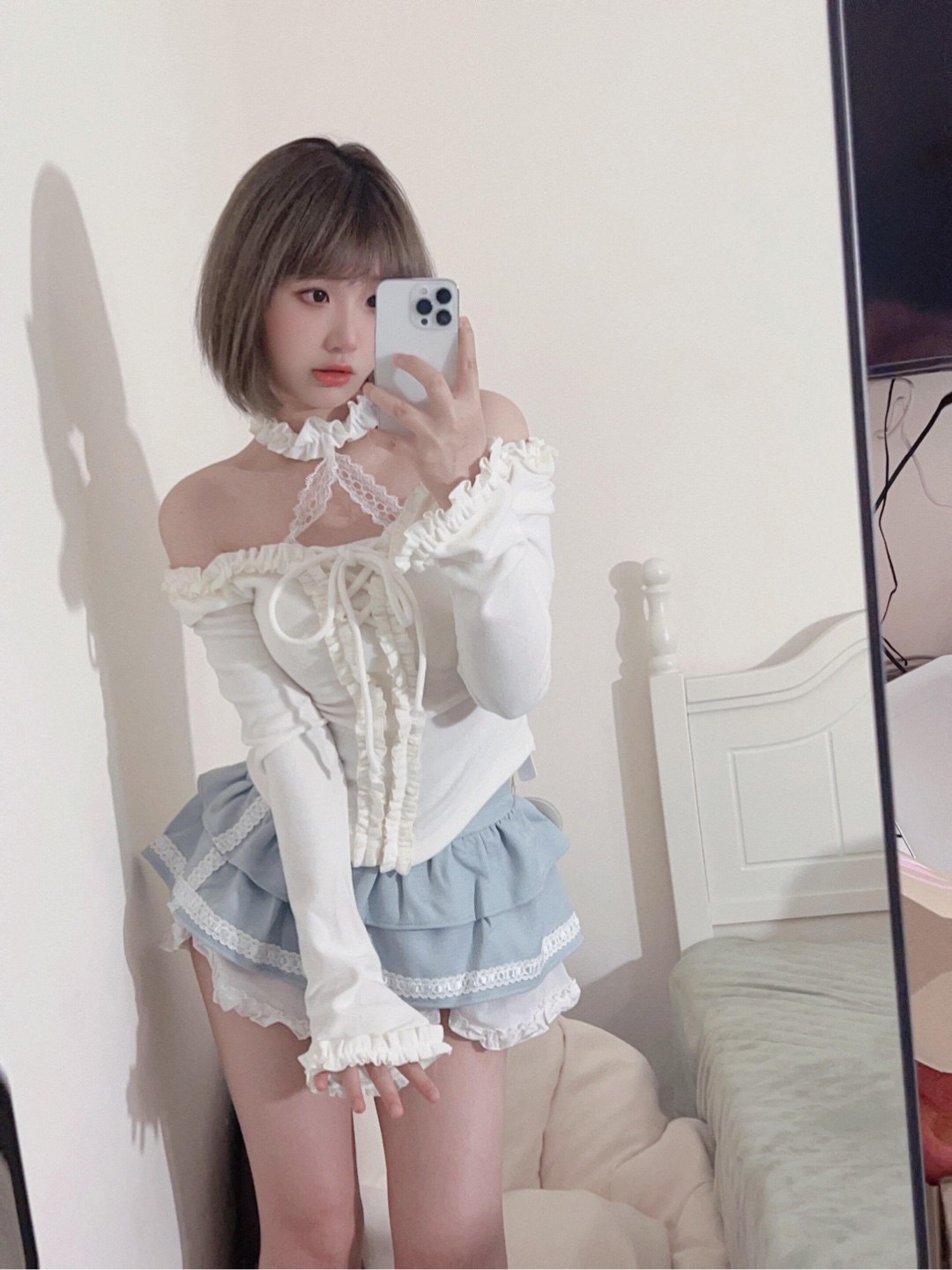 极品可爱乖巧萌妹服务一流兼职自做可外出-莹莹 4