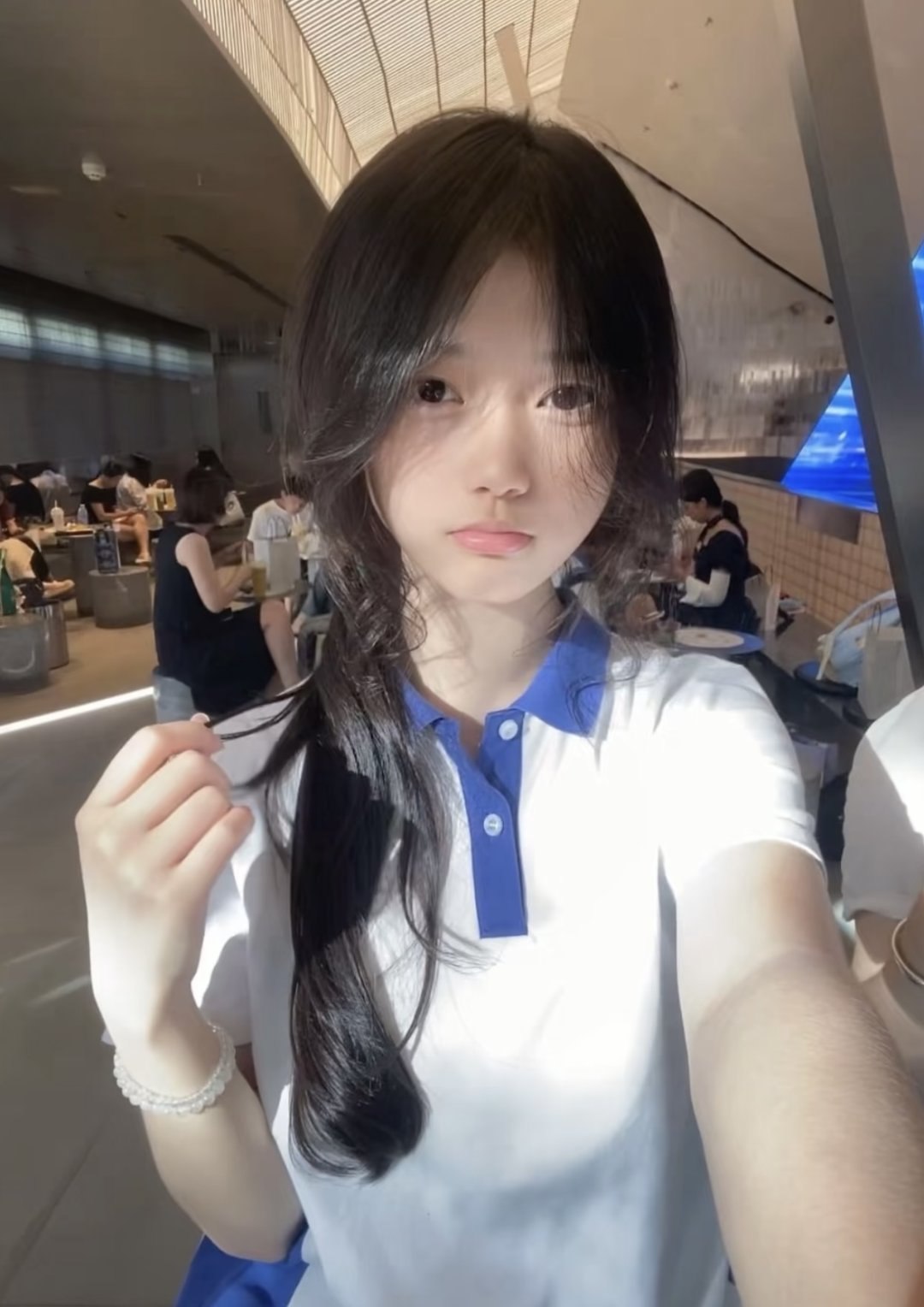 海珠清纯矜持嫩妹-橙子 3