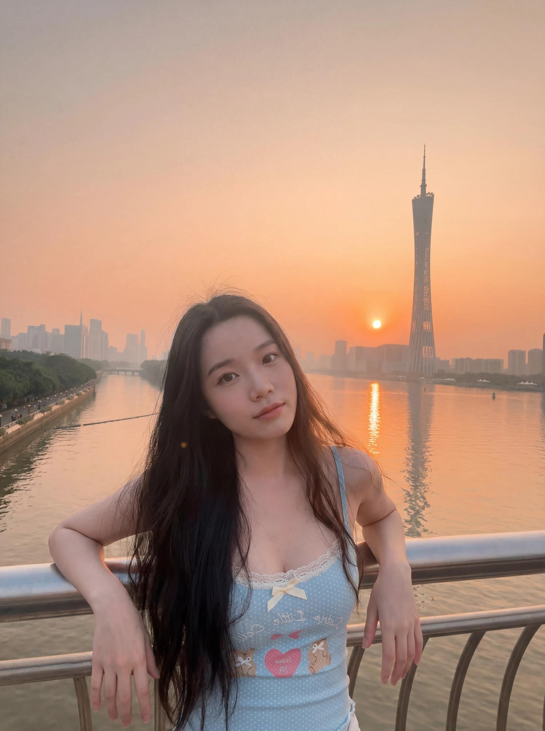 天河温柔似水女友感-小月 7