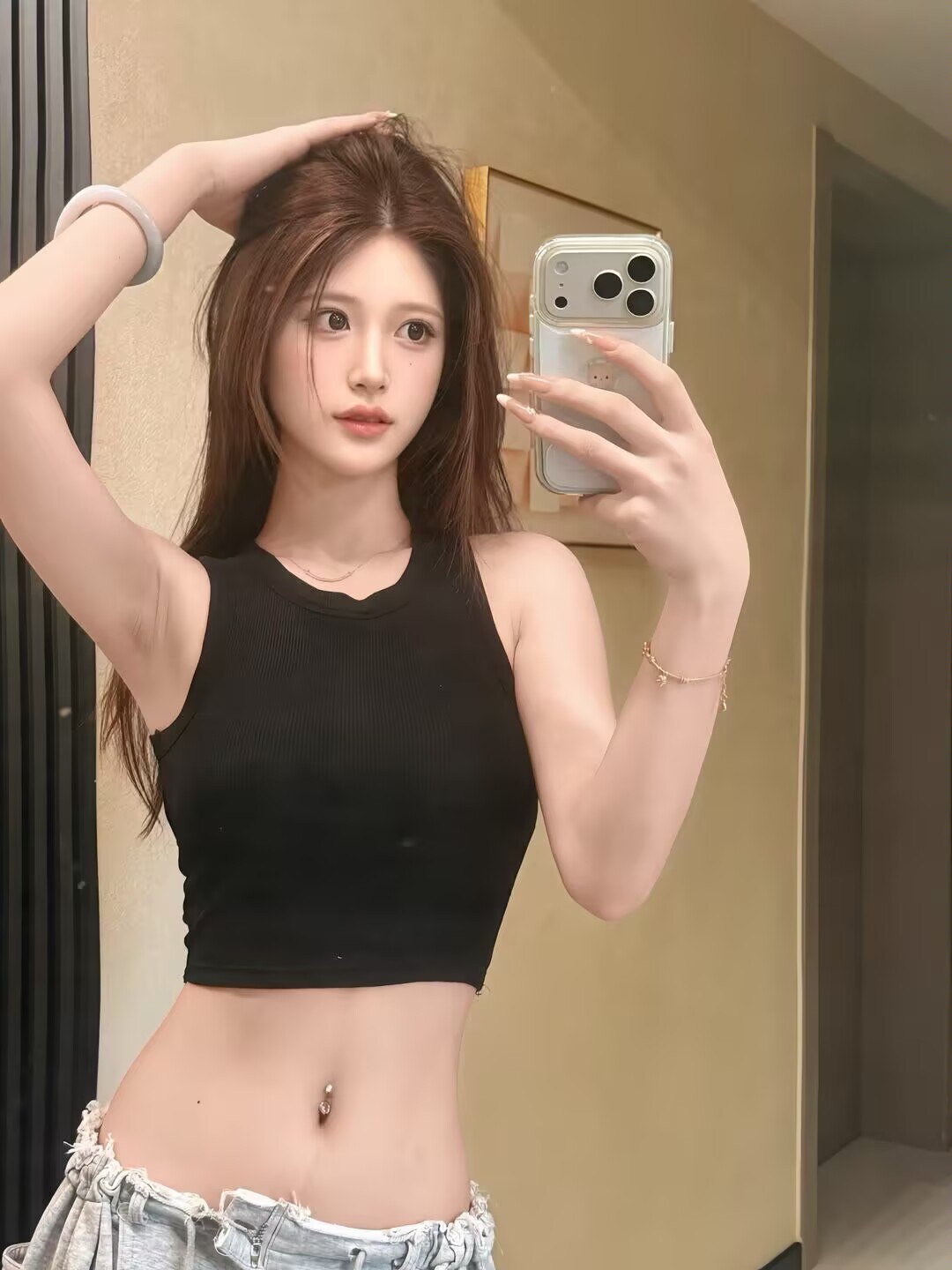 白云鹤龙性感水多-小妮 8
