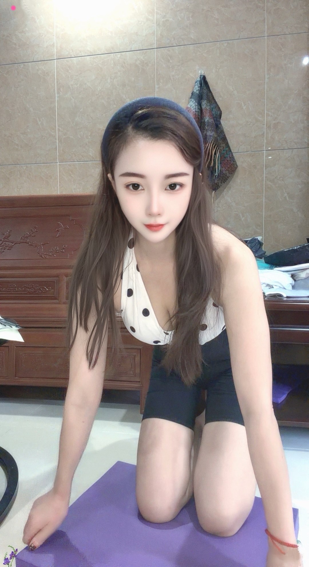 杨箕制服诱惑个人开课-乐乐（有水床） 2